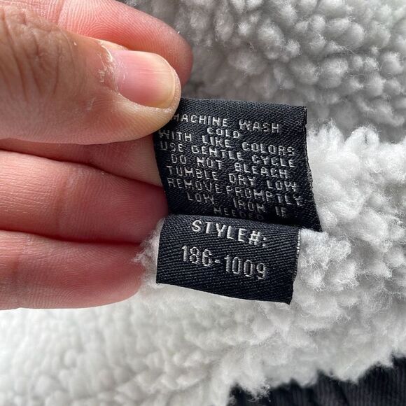 Trucker Jacket Womans‎ Medium Black Similar 2 Lorelei Gilmore - Picture 7 of 11